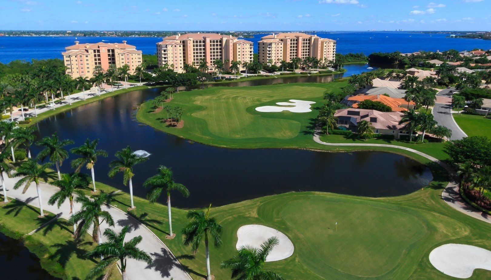 Gulf Harbour golf course and real estate